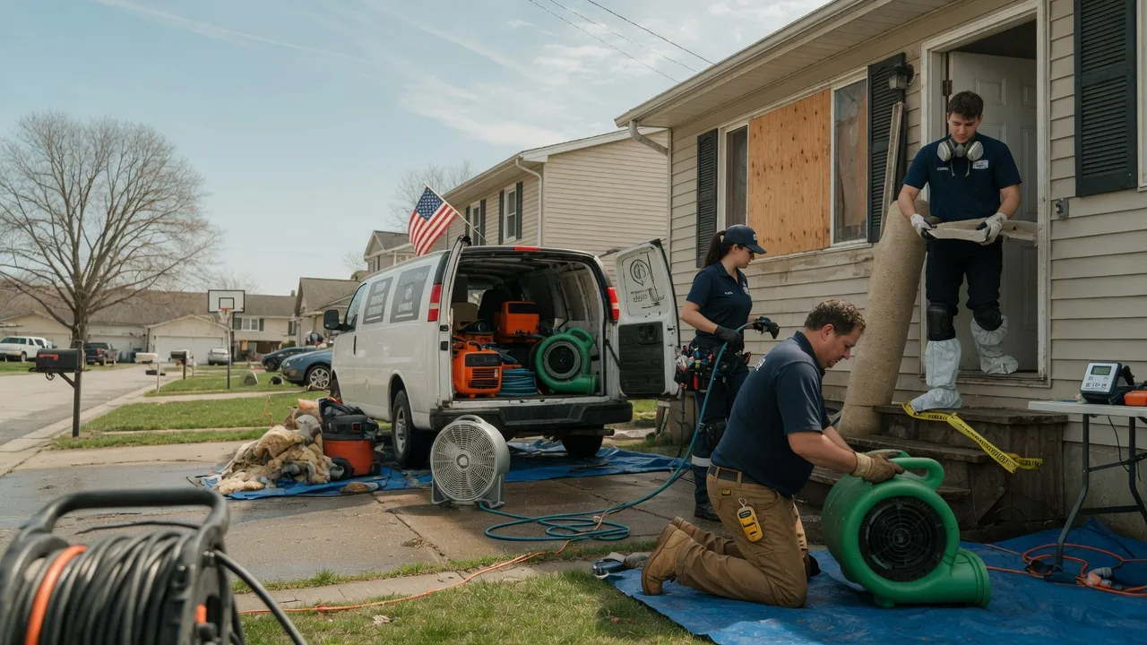 Water Damage Restoration in Wharton, TX near me